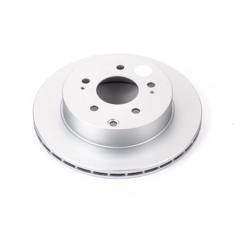 PowerStop fits Mitsubishi Eclipse Rear Evolution Geo 06-12met Coated Rotor