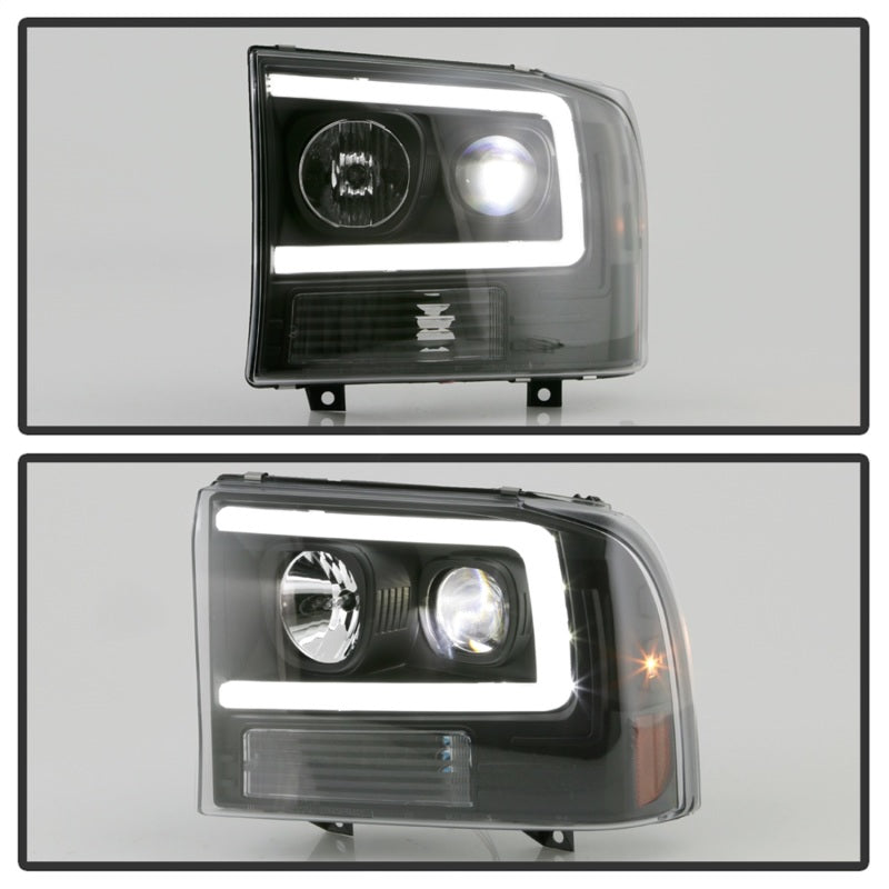 Spyder 5088062 fits Ford 99-04 F-250 /Excursion 00-04 1 Piece LED Headlights -
