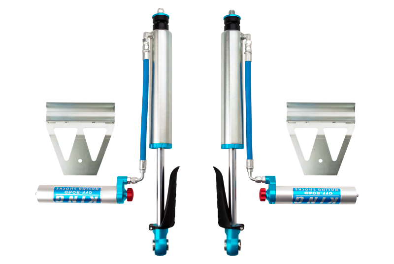 King 25001-267A Shocks 2008+ fits Toyota Land Cruiser 200 Rear 2.5 Dia Remote Res Shock w/Adjuster (Pair)