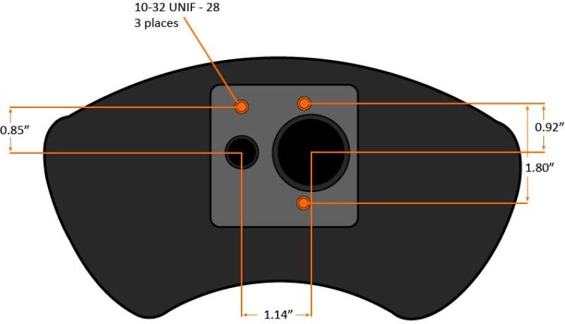 Fleece Performance FPE-UNV-INTAKE-SENS-5 Universal Molded Plastic 5in Intake Ma