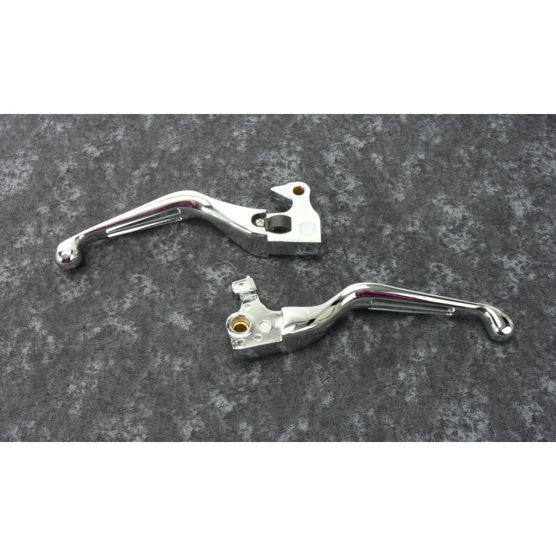 Bikers Choice 482717 04-13 XL Chrome Slotted Lever Set