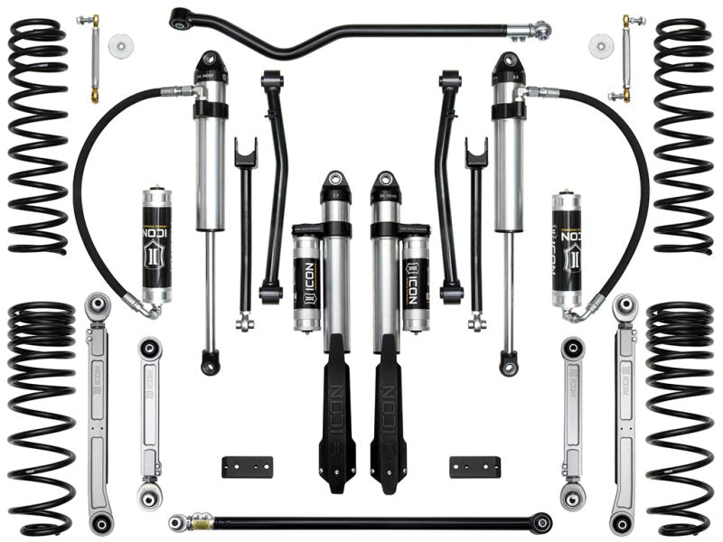 ICON K22107 2020+ fits Jeep Gladiator 2.5in Stage 7 Suspension System (Billet)