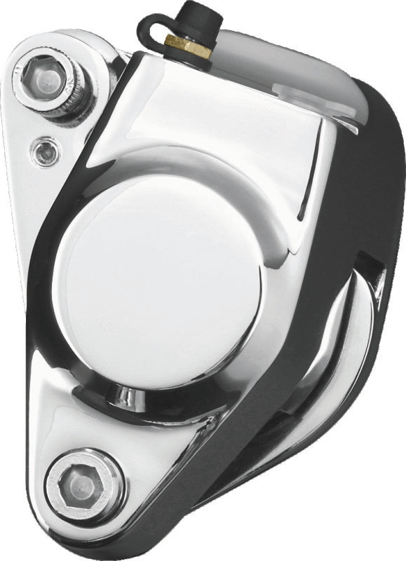 Bikers Choice 601730 84-99 Big Twin Chrome Front 2 Piston Caliper Assembly W/Pa