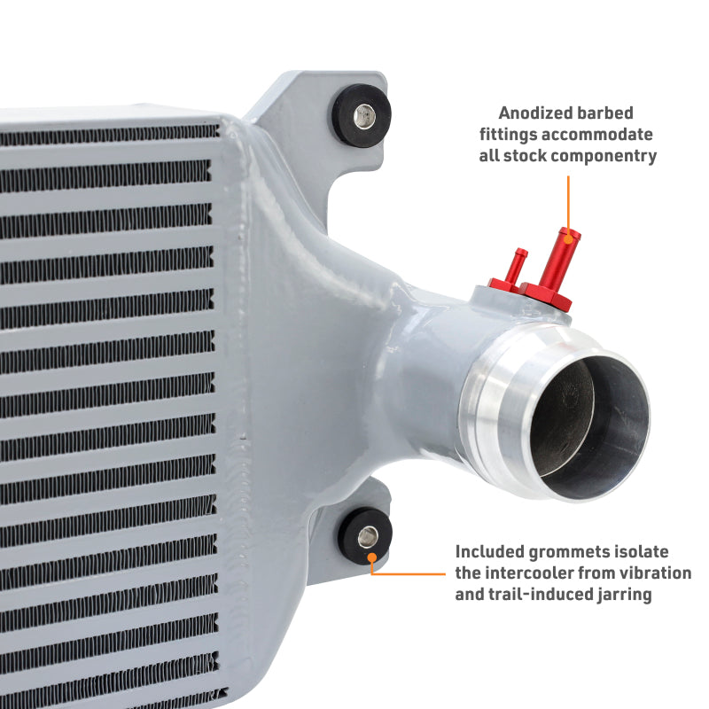 Mishimoto MMINT-TAC-24KSLRD 24+ fits Tacoma Performance Intercooler Kit - SL Cooler - RD Pipes
