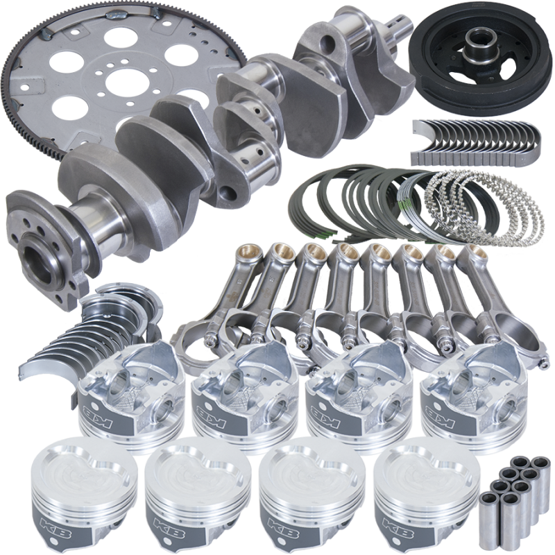 Eagle B13008000 fits Chevy 400 3.750in Crank 5.700in I-Beam Rods -30cc 4.155in Pistons Balanced Assembly