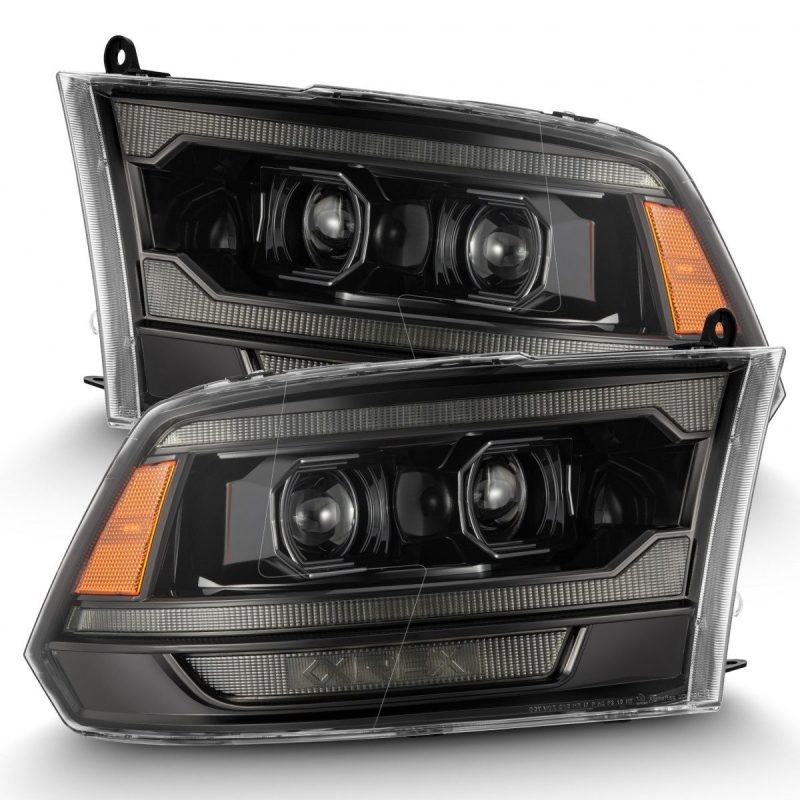 AlphaRex 880560 fits Ram 09-18 2500 LUXX LED Proj Headlight Plank Style Alpha B