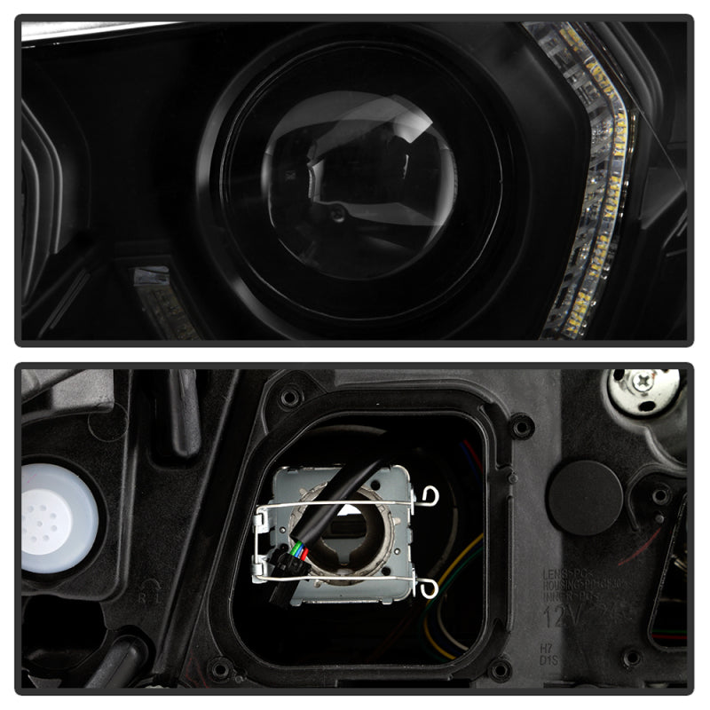 Spyder 5088208 fits BMW 11-13 5 Series F10 Xenon/HID AFS Projector Headlights -