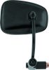 BikeMaster 601147 BikeMaster Semi-Retractable Barend Mirrors 7/8in & 1in Bars - Each - Black