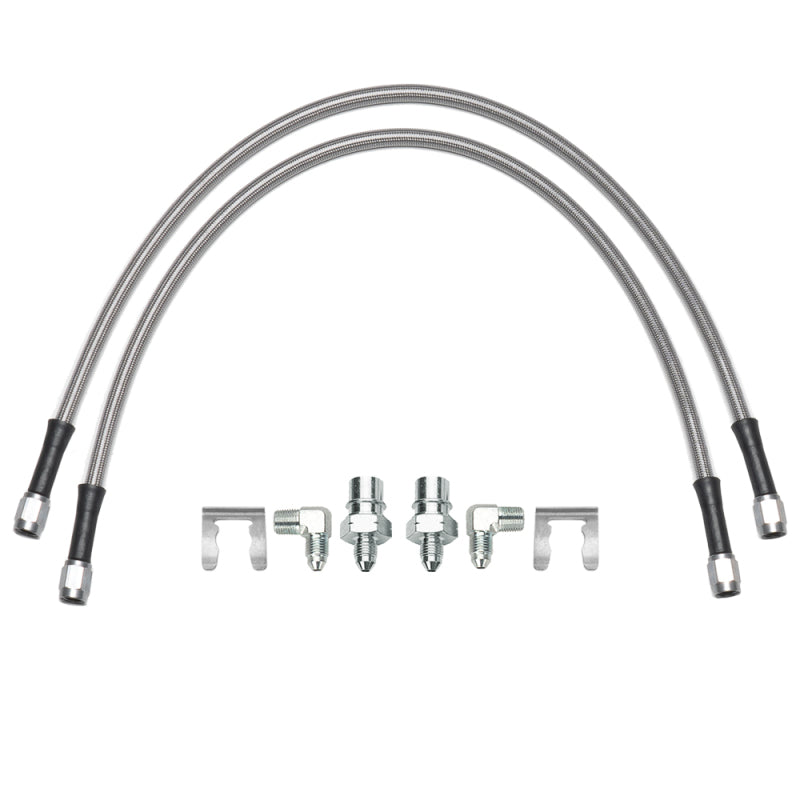 Wilwood 220-14598 M10x1.00 BF TO 90 20in. Flexline Kit