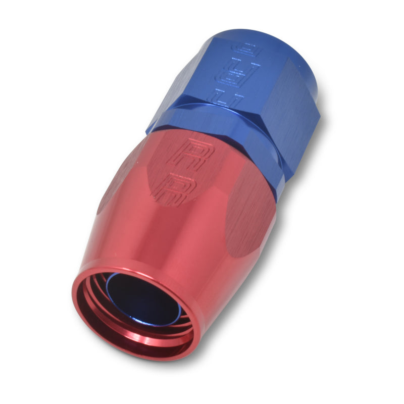 Russell 610070 Performance -20 AN Red/Blue Straight Full Flow Hose End