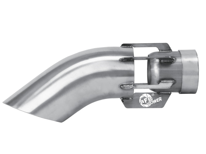 AFE 49T30401-H151 MACH Force-Xp 304 Stainless Steel Clamp-on Exhaust Tip Brushed