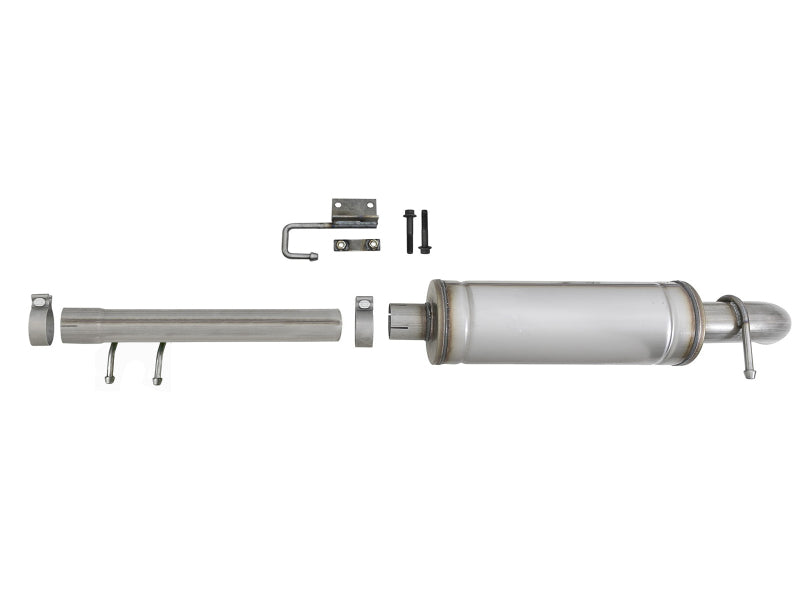 AFE 49-48069 asher 3in 409 SS Cat-Back Turn-Down Exhaust 12-18 fits Jeep Wrangl