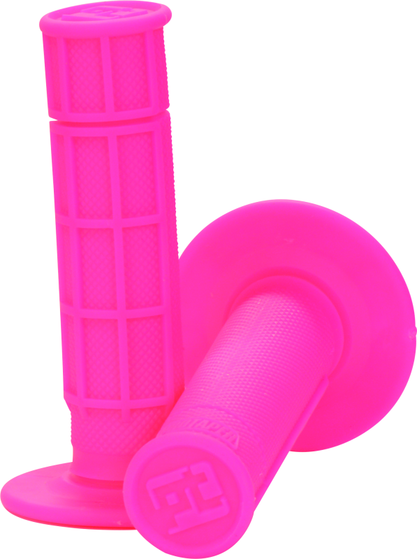 ProTaper 24040 1/2 Waffle Grips - Neon Pink