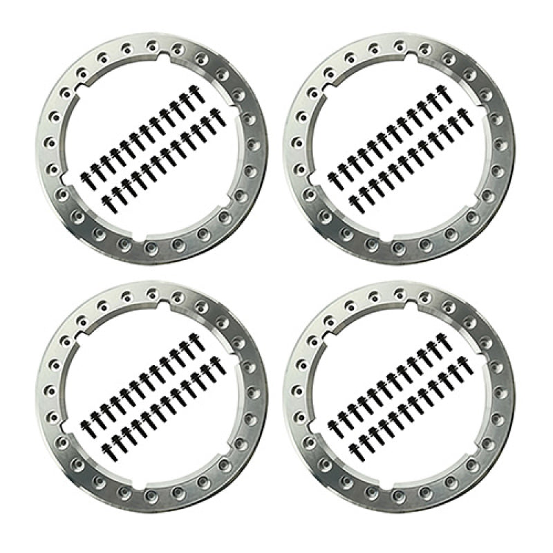 Ford Racing 17-18 Racing M-1021K-BL1 / 21 F-150 Raptor (w/35in Tire) Functional Bead Lock Ring Kit - Style 1