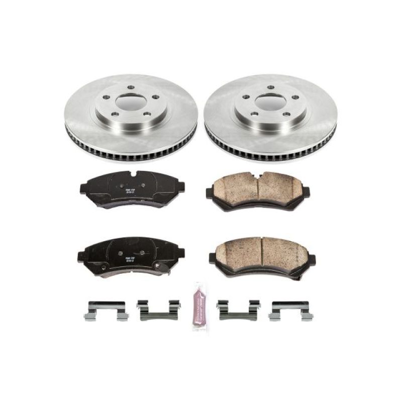 PowerStop KOE1549 fits Cadillac 98-02 Seville Front Autospecialty Brake Kit