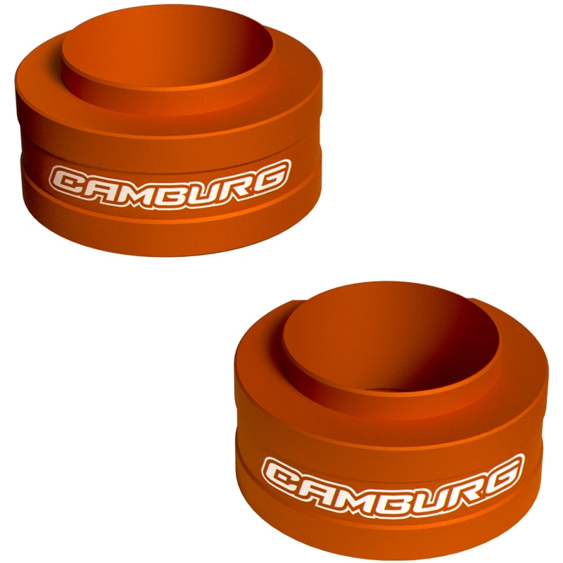 Camburg CAM-110306-ORG 2024+ fits Ford Ranger Raptor 2.5in Front Spring Preload Spacer Kit (Fox Orange)
