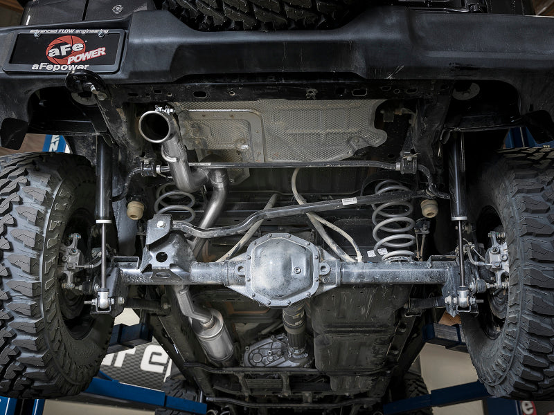 AFE 49-48065-1P orce-Xp 2.5in Catback High-Tuck Exhaust 18-21 fits Jeep Wrangle