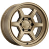 Kansei K14B-78560-00 K14B Roku HD 17x8.5in / 6X139.7 BP / 0mm Offset / 106.1mm Bore - Bronze