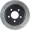 Stoptech 127.61046L Slotted & Drilled Sport Brake Rotor