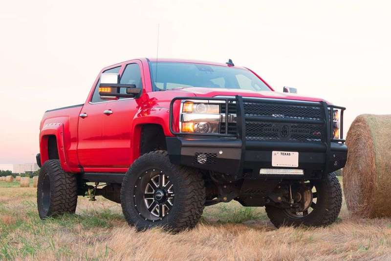 Road Armor 315VF6B 15-19 fits Chevy 2500 Vaquero Front Bumper Full Guard - Tex Blk