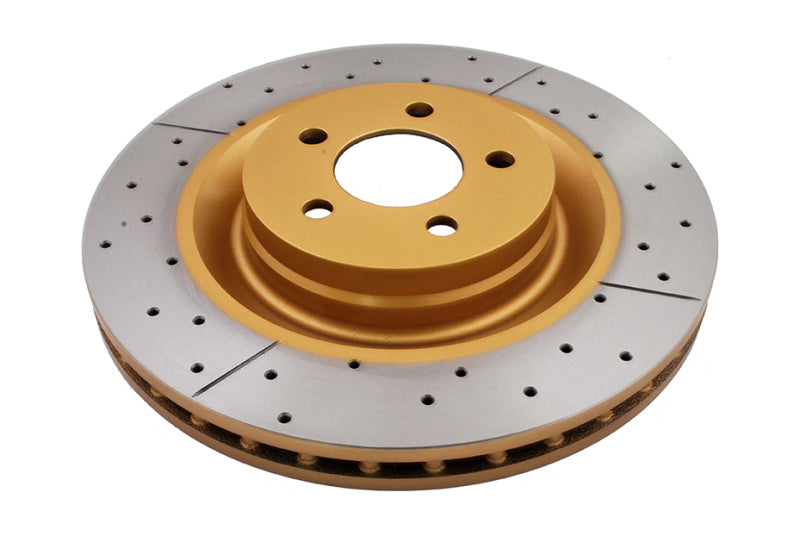 DBA DBA2444X 08-15 fits Dodge Challenger SRT-8 Front Drilled & Slotted Street Series Rotor