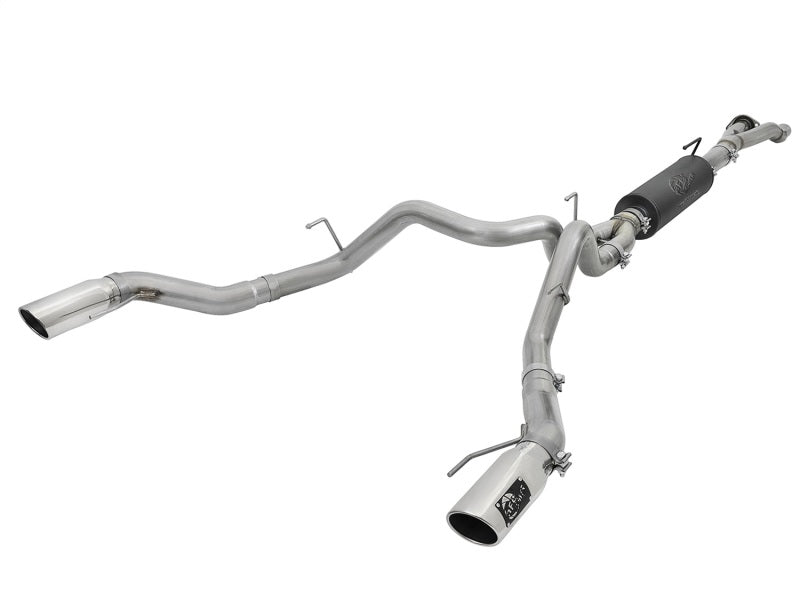 AFE 49-33094-P rce-XP 3in to 3-1/2in 304 SS Cat-Back Exhaust w/Polished Tips 17