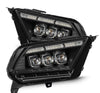 AlphaRex 880489 10-12 fits Ford Mustang NOVA-Series LED Projector Headlights