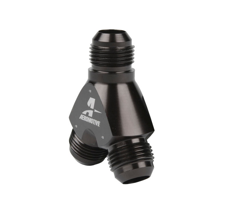 Aeromotive 15676 Y-Block - AN-10 - 2x AN-10