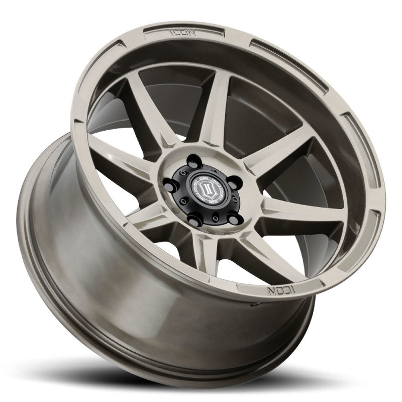 ICON 6020108345BG Bandit 20x10 6x5.5 -24mm Offset 4.5in BS Gloss Bronze Wheel
