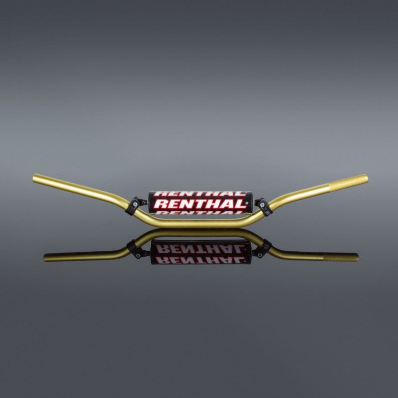 Renthal 789-02-GO-03-219 Streetfighter 7/8 in. Handlebar - Gold