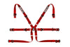 SPARCO 04819H2RS BELT 6 PNT 2in FORMULA RED