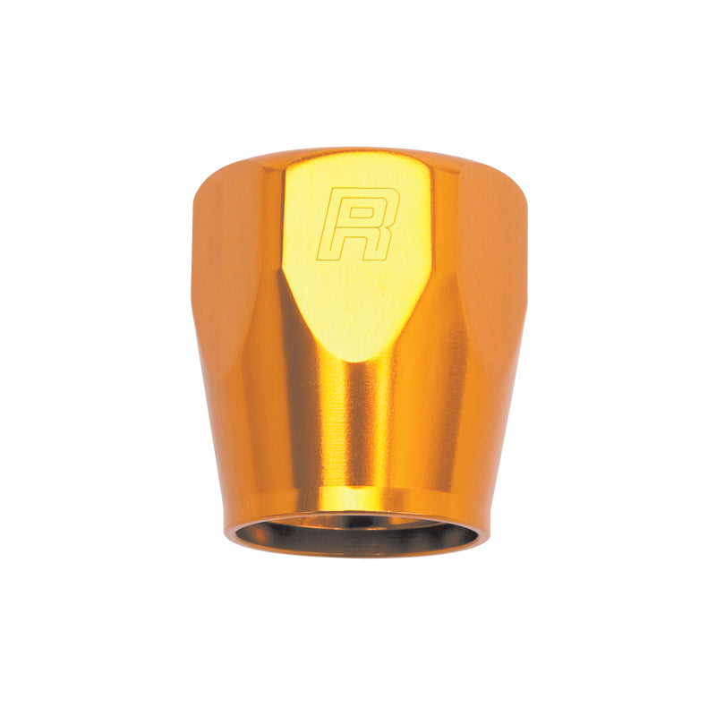 Russell 615524 Performance 2-Piece -6 AN Anodized Full Flow Swivel Hose End Sockets (Qty 2) - Orange