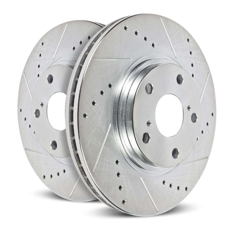PowerStop fits Lexus ES350 Front Evolution Drilled & Slotted Rotors - Pair