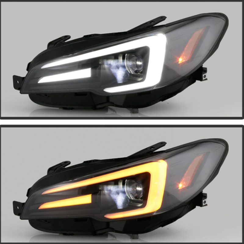 Spyder 5088109 fits Subaru 15-20 Impreza WRX LED High-Power LED Headlights-Blac