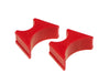 Prothane 19-1720 Universal Shock Reservoir Mounts - 1.5/3.0 Diameter - Red
