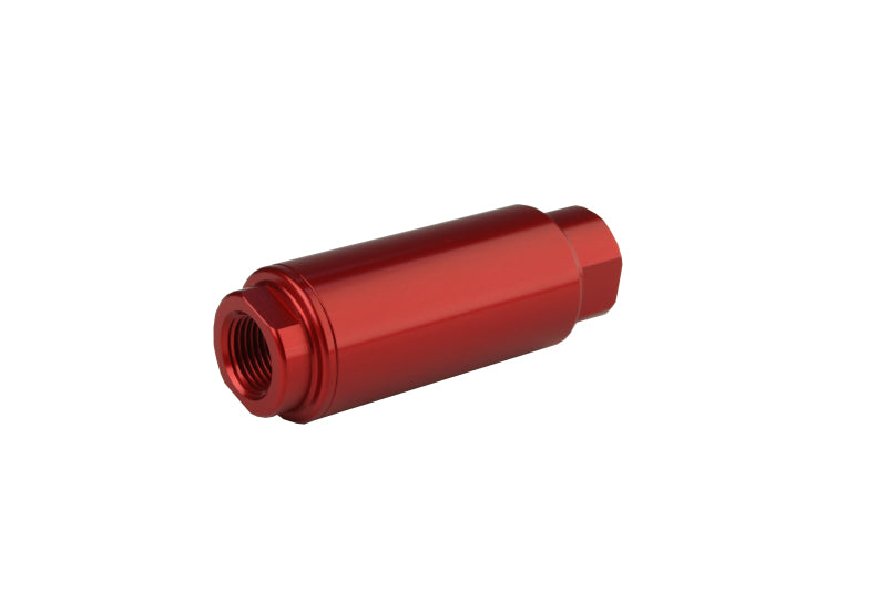 Aeromotive 12303 SS Series In-Line Fuel Filter - 3/8in NPT - 40 Micron Fabric E