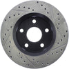 Stoptech 128.67068R 07-13 Jeep Wrangler Drilled Right Front Rotor