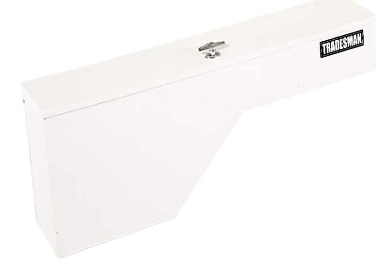 Tradesman 88230 Steel Fender Well Truck Tool Box - White