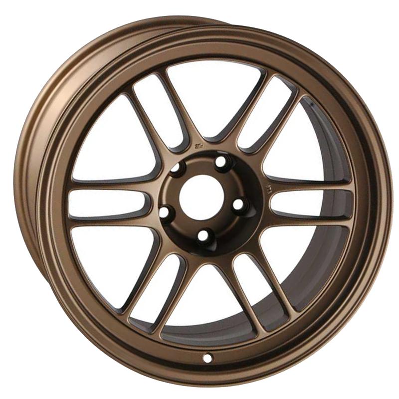 Enkei 3797808045BP RPF1 17x8 5x100 45mm Offset 73mm Bore Matte Bronze Wheel 02-10 WRX & 04 STI