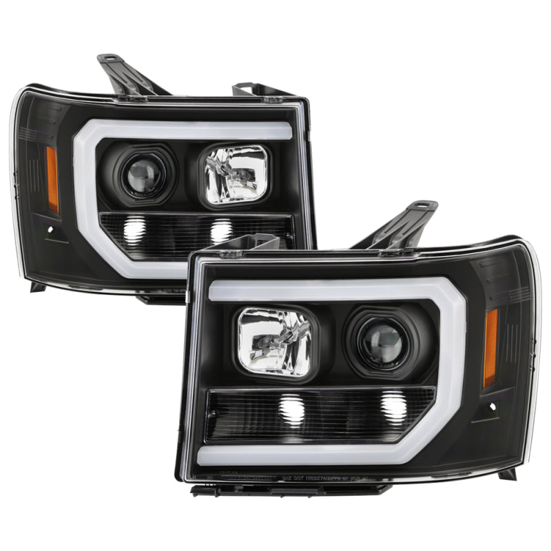 Spyder 5087522 fits GMC 07-13 Sierra 1500/2500/3500 Denali 08-13 LED Headlights