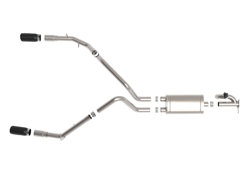 AFE 49-32081-B XV 3in 304 SS Cat-Back Exhaust 19-21 fits Ram 1500 V8 5.7L Hemi