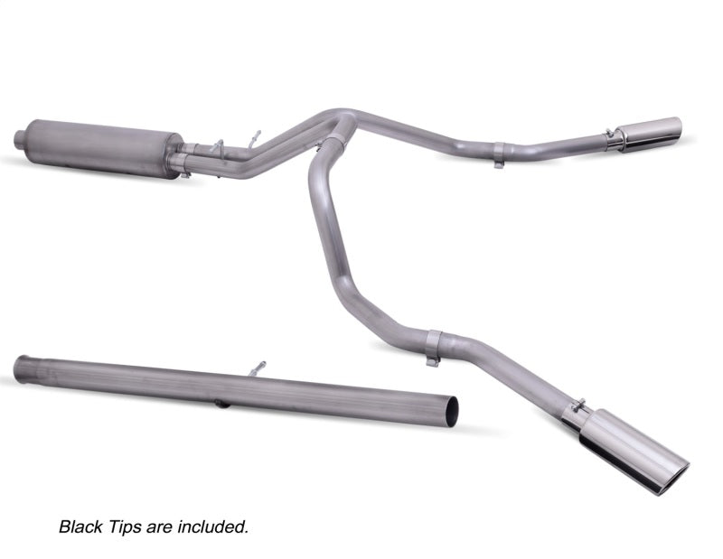 Gibson 65714B fits Chevy 20-21 Silverado 2500HD 6.6L 2.5in Cat-Back Dual Extrem