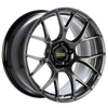 BBS REV7028DB RE-V7 18x9.5 5x114.3 ET30 Diamond Black Wheel -82mm PFS/Clip Required