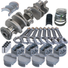 Eagle 615004155 fits Pontiac 400 4.250in Crank 6.800in I-Beam Rods -6cc Flat Top 4.155in Pistons Rotating Assembly