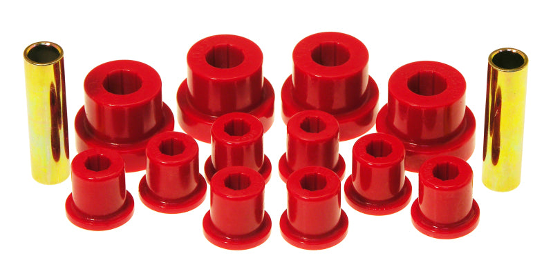 Prothane 1-1002 fits Jeep 76-86 CJ5/CJ7 Front Spring & Shackle Bushings - Red