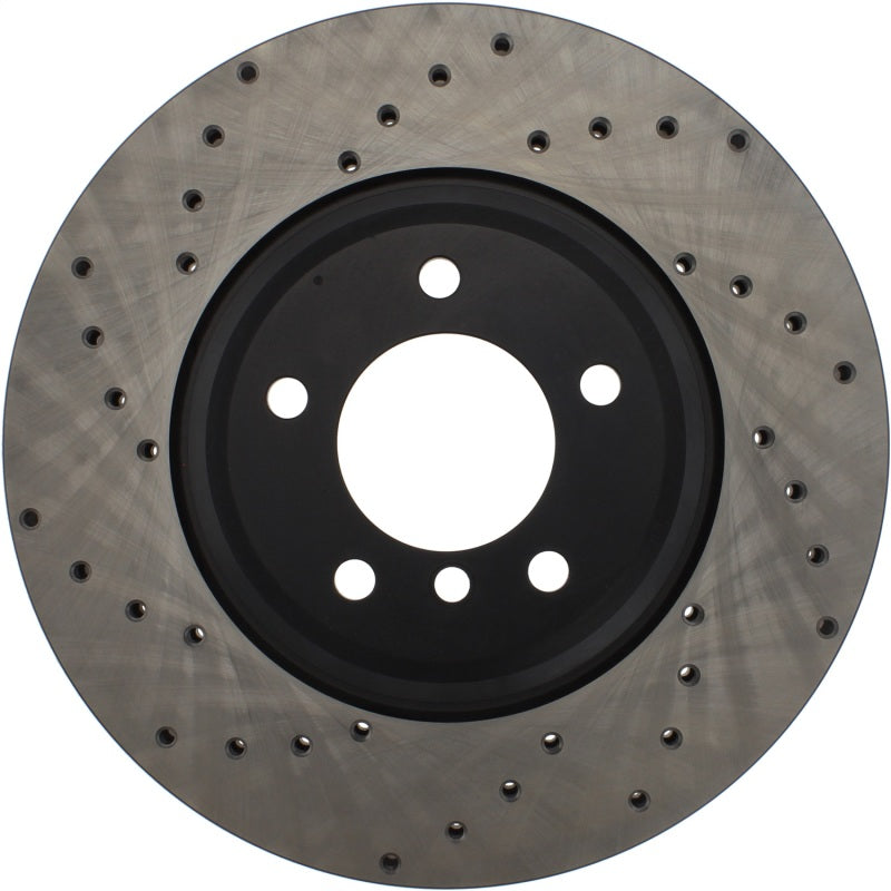 Stoptech 128.34093CR 07-13 BMW 335i Drilled Sport Cryo Right Front Rotor
