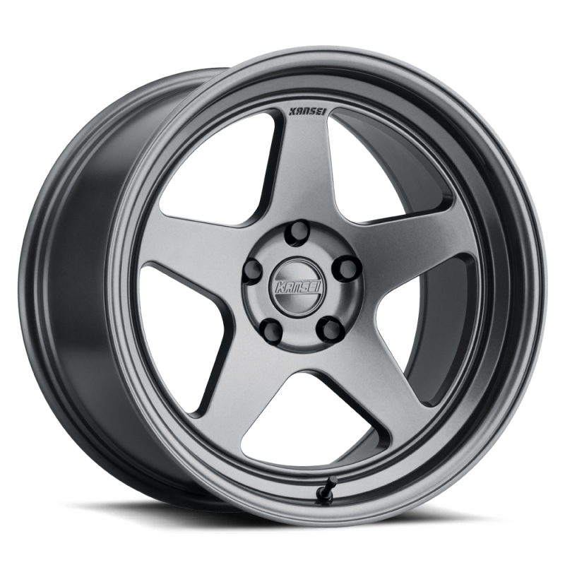 Kansei K12G-178016+35 K12G KNP 17x8in / 5x100 BP / 35mm Offset / 73.1mm Bore - Gunmetal