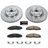 PowerStop fits Pontiac 05-08 Grand Prix Front Z23 Evolution Sport Brake Kit