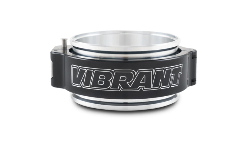 Vibrant 32517 3.5in O.D. Aluminized HD 2.0 Clamp Assembly - Anodized Black