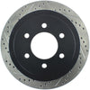 Stoptech 127.65102R 04-09 Ford F150 / 06-08 Lincoln Mark LT Rear Right Slotted & Drilled Rotor